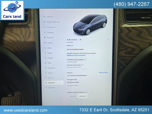 2019 TESLA MODEL X 5YJXCBE26KF189690