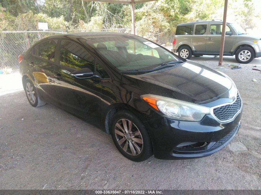 2014 KIA FORTE LX - KNAFX4A68E5057554