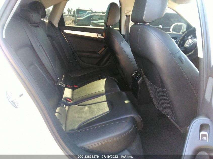 2015 AUDI A4 PREMIUM WAUAFAFL3FA048778