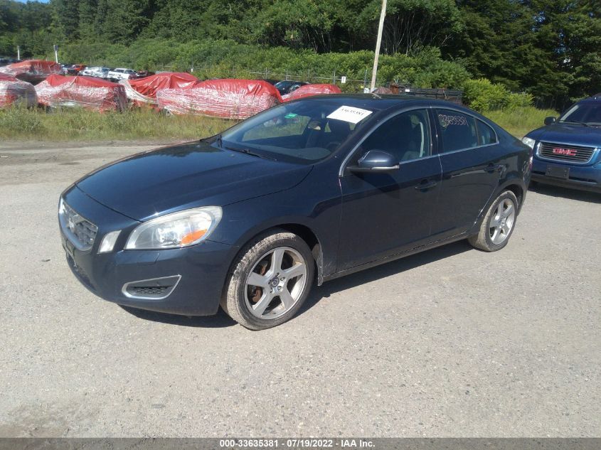 2013 VOLVO S60 T5 YV1612FH3D2199985
