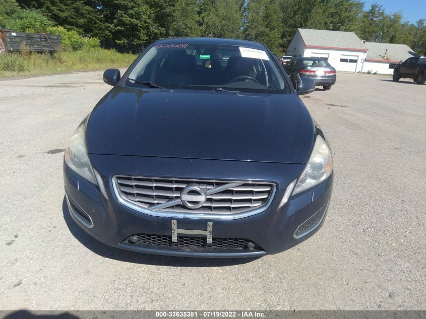 2013 VOLVO S60 T5 YV1612FH3D2199985