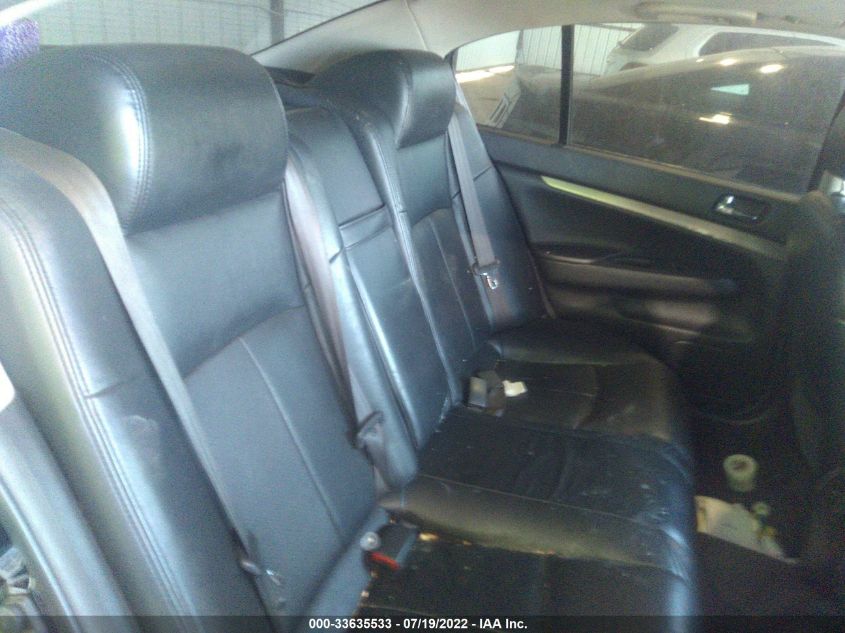 2013 INFINITI G37 SEDAN JOURNEY JN1CV6AP2DM712346