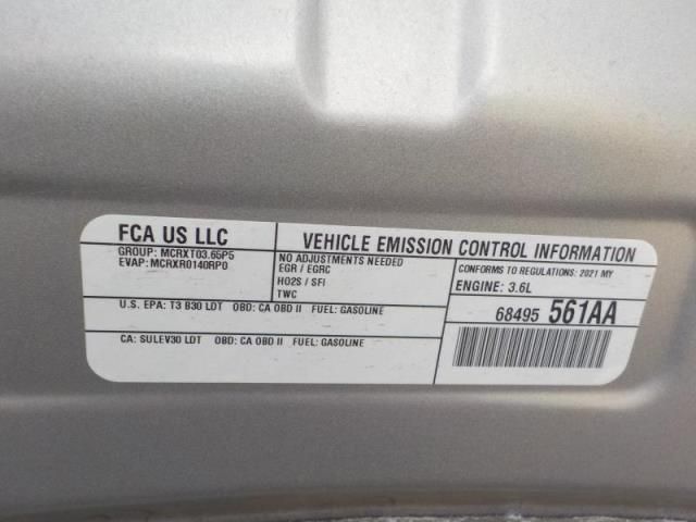 2021 CHRYSLER VOYAGER LXI 2C4RC1DG5MR530603