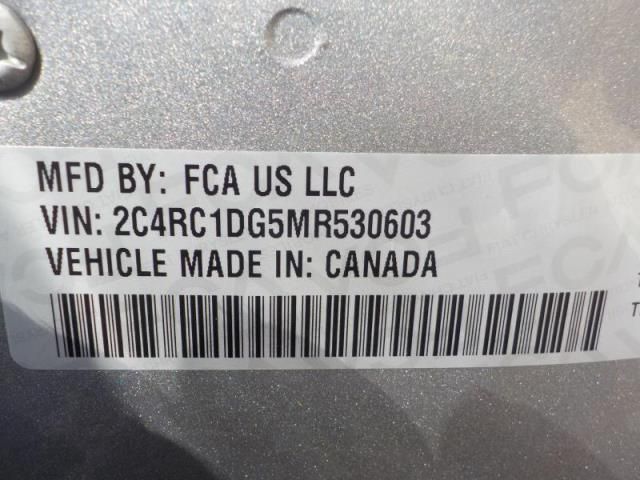 2021 CHRYSLER VOYAGER LXI 2C4RC1DG5MR530603
