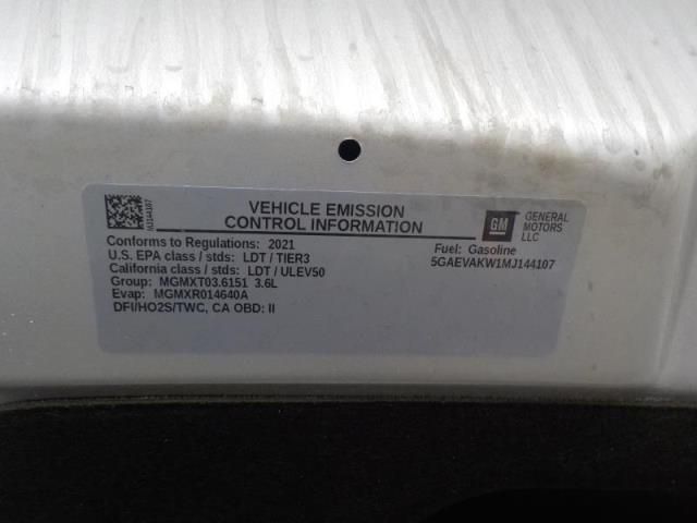 2021 BUICK ENCLAVE ESSENCE 5GAEVAKW1MJ144107