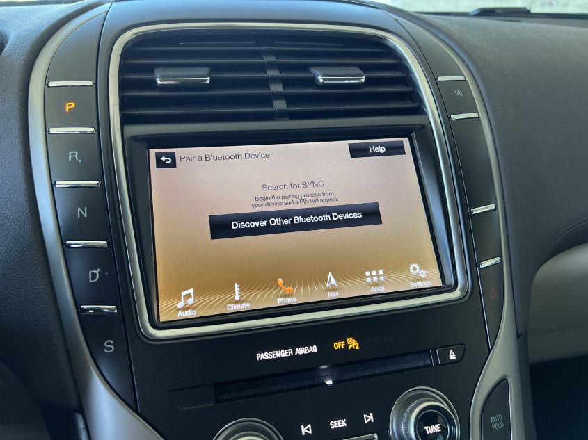 2019 LINCOLN NAUTILUS SELECT 2LMPJ6K90KBL36324