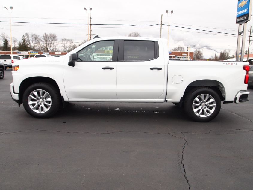 2022 CHEVROLET SILVERADO LTD K1500 CUSTOM 1GCPYBEK1NZ141806