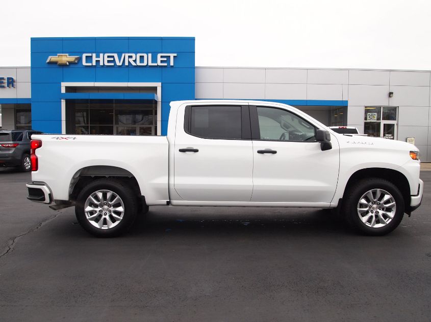 2022 CHEVROLET SILVERADO LTD K1500 CUSTOM 1GCPYBEK1NZ141806