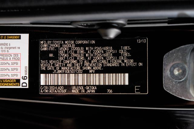 2014 LEXUS GX 460 JTJBM7FX0E5071202