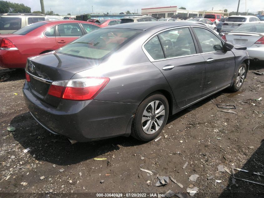 2014 HONDA ACCORD LX 1HGCR2F37EA293754