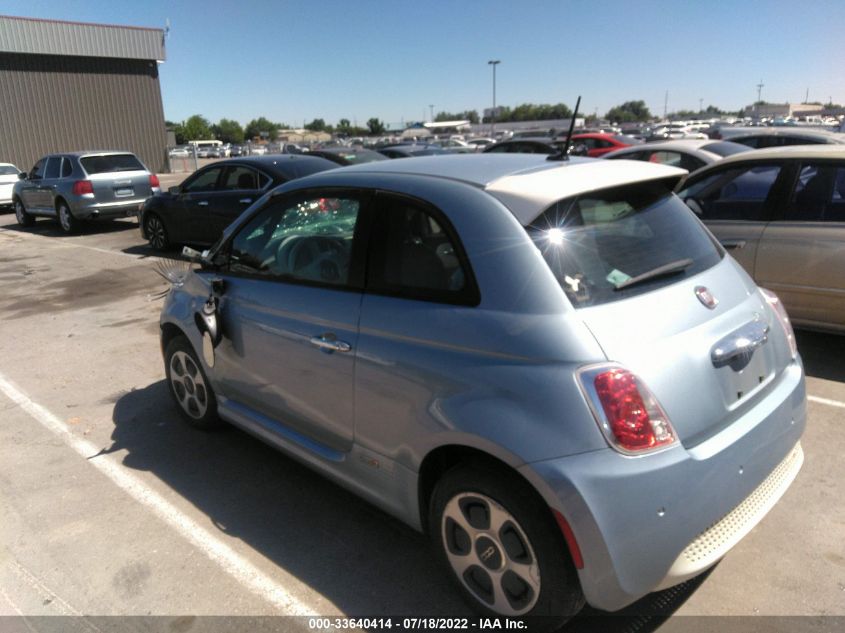 2015 FIAT 500E 3C3CFFGE0FT522854