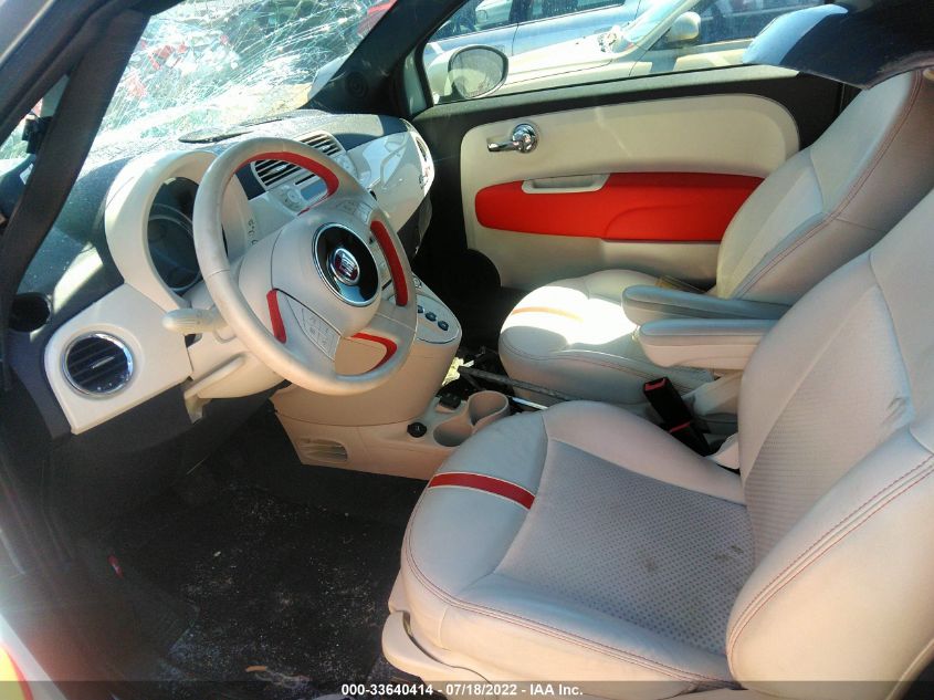 2015 FIAT 500E 3C3CFFGE0FT522854