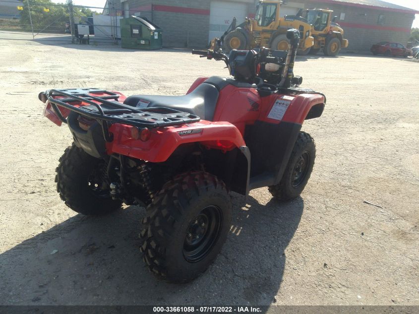 2021 HONDA TRX520 FM 1HFTE4569M4600295