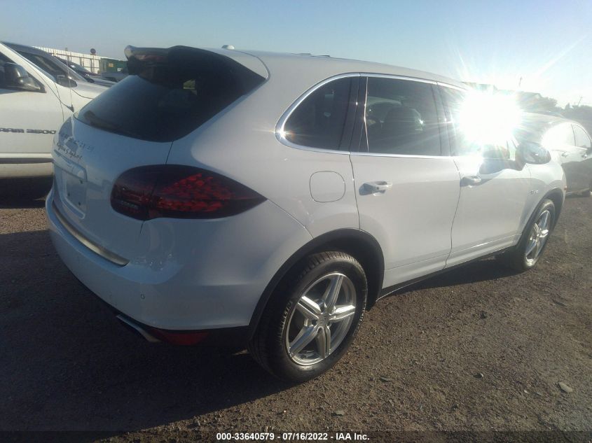 2013 PORSCHE CAYENNE S HYBRID WP1AE2A20DLA15697