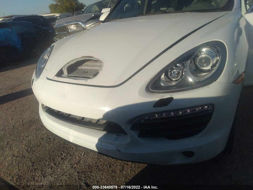 2013 PORSCHE CAYENNE S HYBRID WP1AE2A20DLA15697