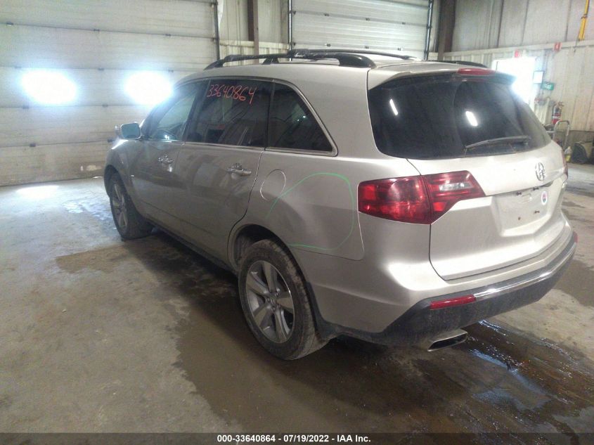2013 ACURA MDX TECH PKG 2HNYD2H33DH501154