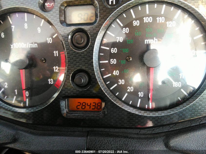 2001 SUZUKI GSX1300 R JS1GW71A012105442