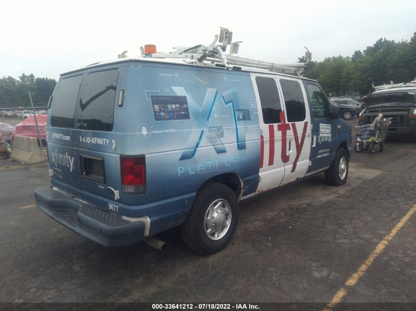 2013 FORD ECONOLINE CARGO VAN COMMERCIAL/RECREATIONAL 1FTNE2ELXDDA49677