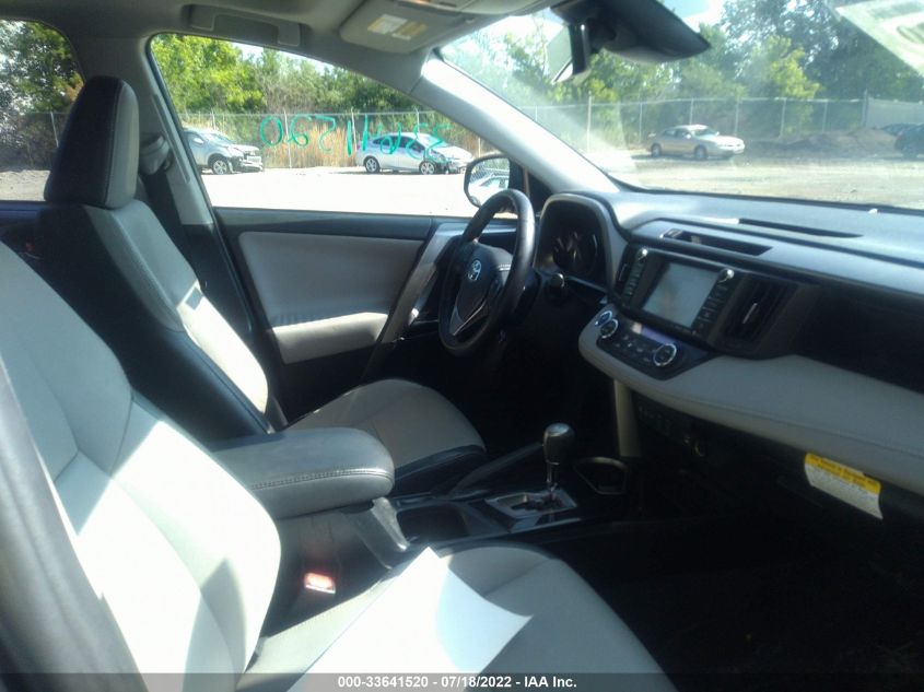 2016 TOYOTA RAV4 HYBRID LIMITED JTMDJREV5GD035630