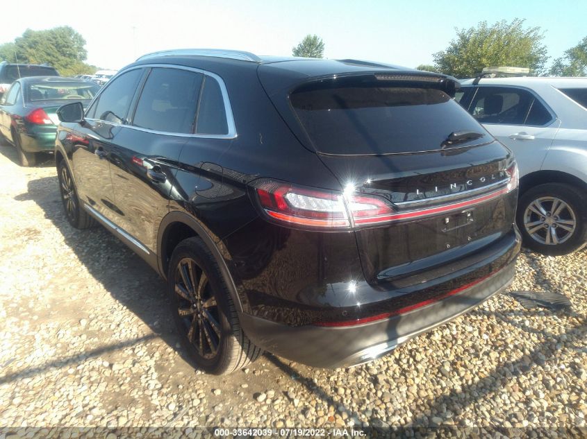 2021 LINCOLN NAUTILUS RESERVE 2LMPJ8K90MBL12832