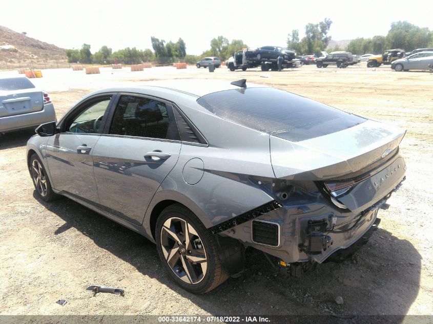 2022 HYUNDAI ELANTRA HYBRID LIMITED KMHLN4AJ4NU019014