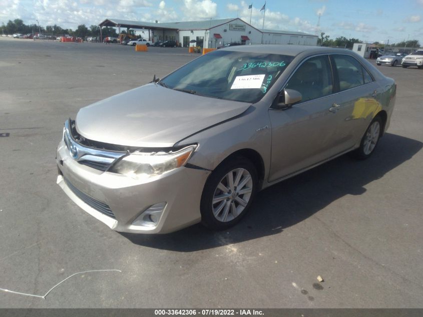 2013 TOYOTA CAMRY HYBRID XLE 4T1BD1FK7DU087546