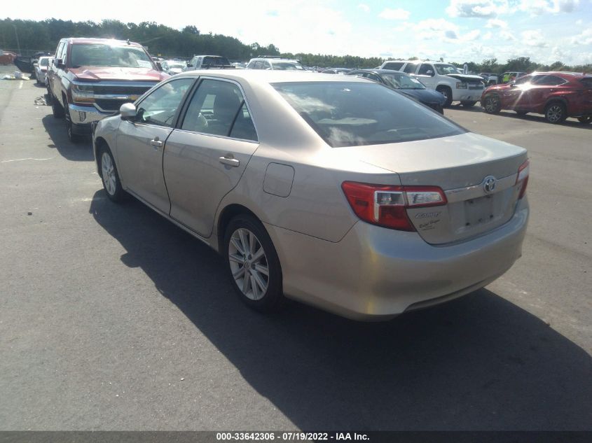 2013 TOYOTA CAMRY HYBRID XLE 4T1BD1FK7DU087546