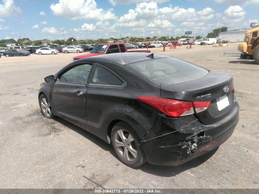 2013 HYUNDAI ELANTRA COUPE GS/SE KMHDH6AE6DU011201