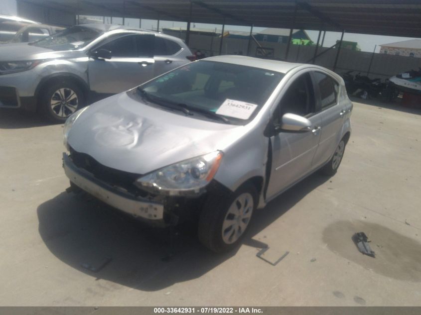 2013 TOYOTA PRIUS C JTDKDTB30D1556945