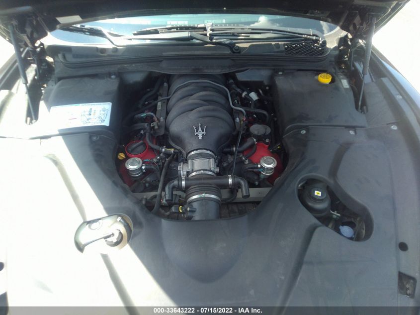 2014 MASERATI GRANTURISMO SPORT/MC ZAM45VLA8E0076959