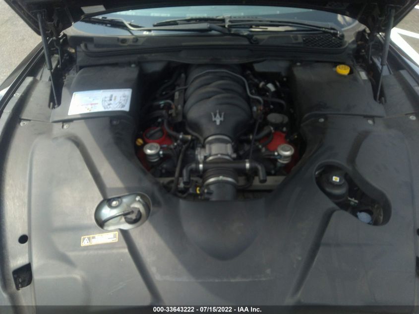 2014 MASERATI GRANTURISMO SPORT/MC ZAM45VLA8E0076959