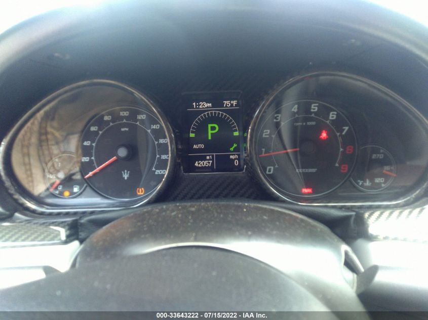 2014 MASERATI GRANTURISMO SPORT/MC ZAM45VLA8E0076959