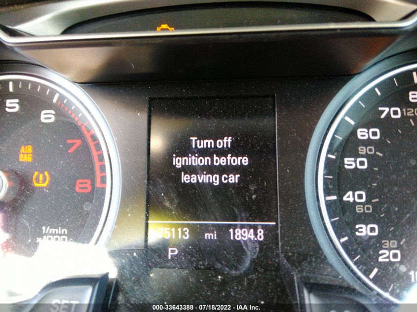 2013 AUDI A4 PREMIUM PLUS WAUEFAFL9DN017025