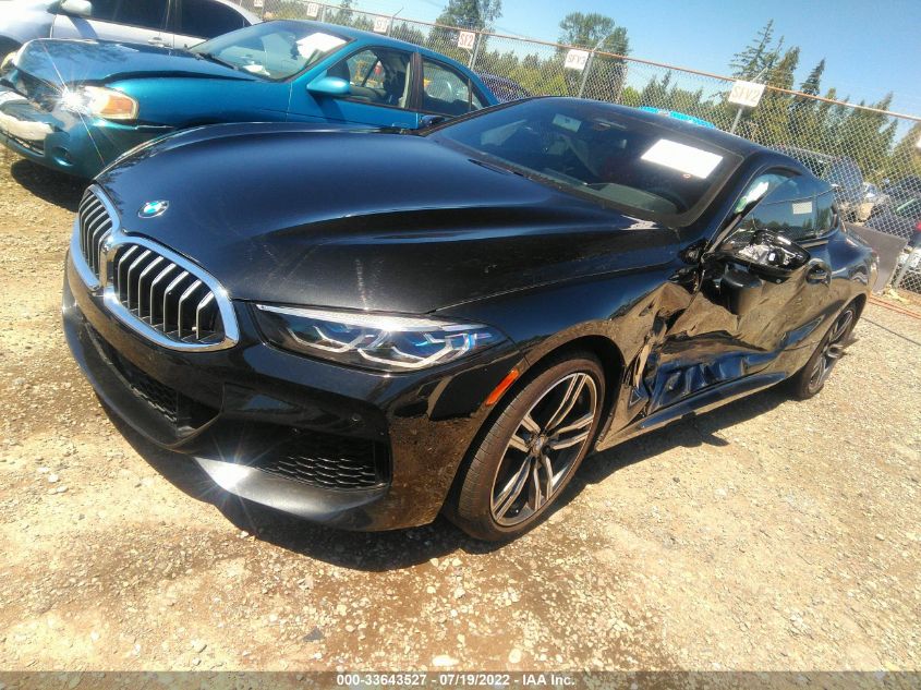 2020 BMW 8 SERIES 840I WBAAE4C00LBP64025