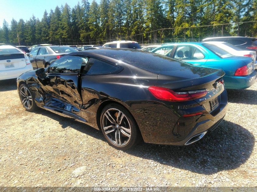 2020 BMW 8 SERIES 840I WBAAE4C00LBP64025