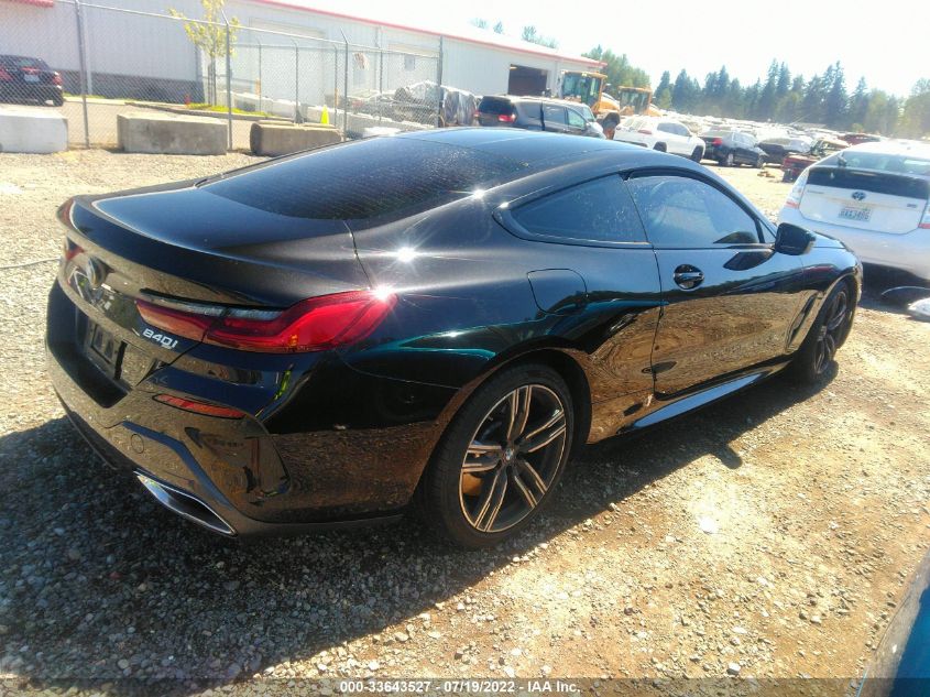 2020 BMW 8 SERIES 840I WBAAE4C00LBP64025