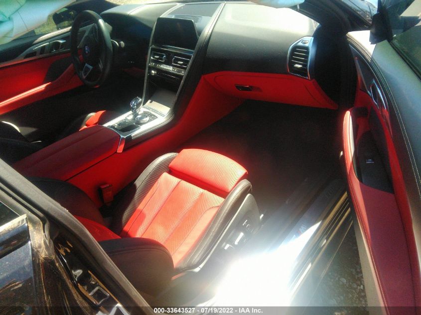 2020 BMW 8 SERIES 840I WBAAE4C00LBP64025