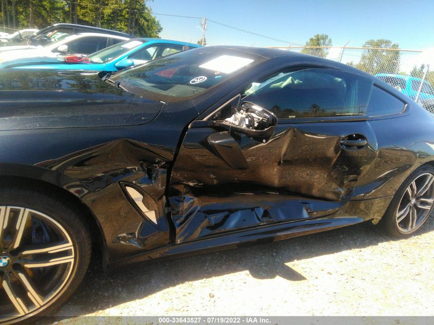 2020 BMW 8 SERIES 840I WBAAE4C00LBP64025