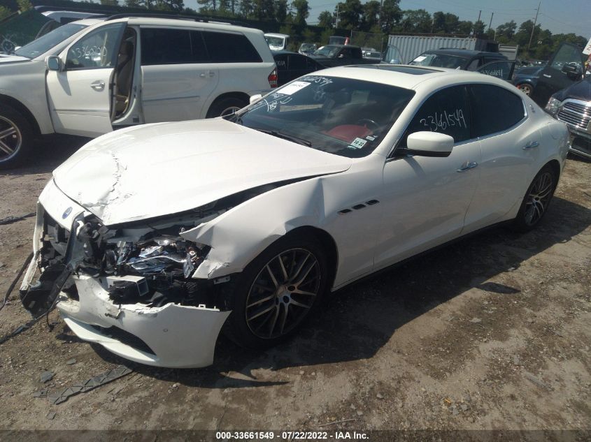 2015 MASERATI GHIBLI S Q4 ZAM57RTA0F1142082