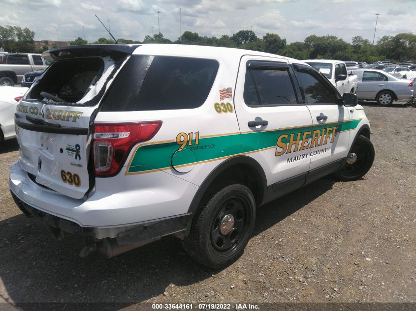 2014 FORD UTILITY POLICE 1FM5K8AR4EGC37788