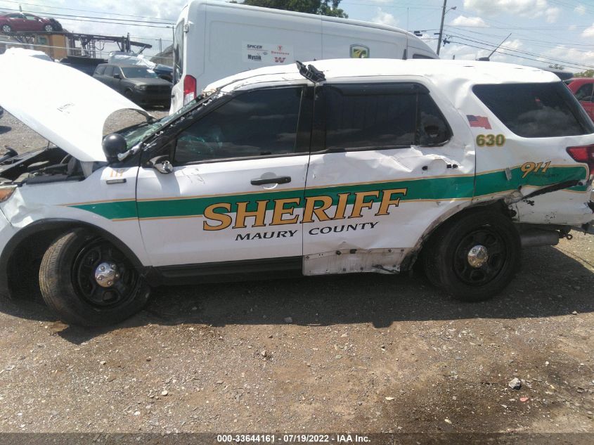 2014 FORD UTILITY POLICE 1FM5K8AR4EGC37788