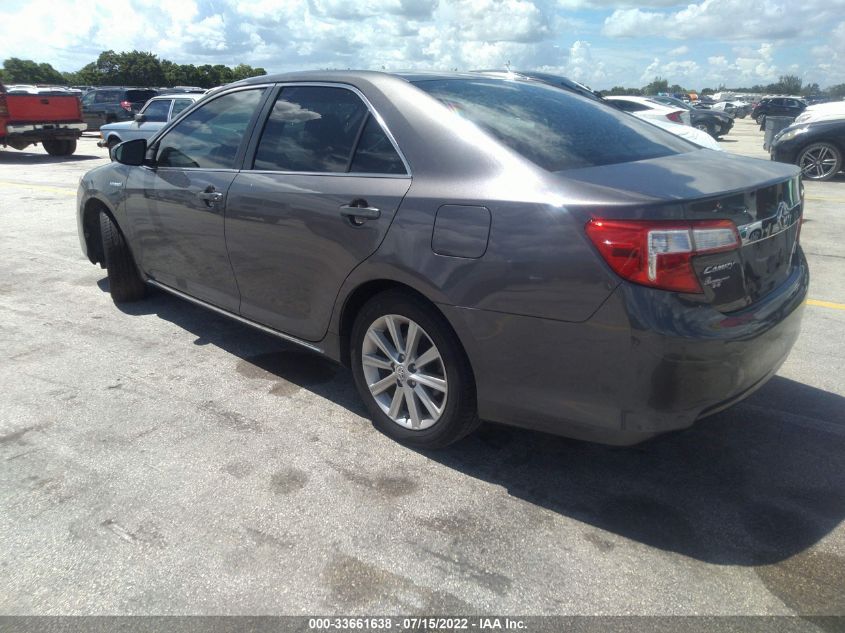 2014 TOYOTA CAMRY HYBRID LE/XLE/SE LIMITED EDITION 4T1BD1FK2EU107865