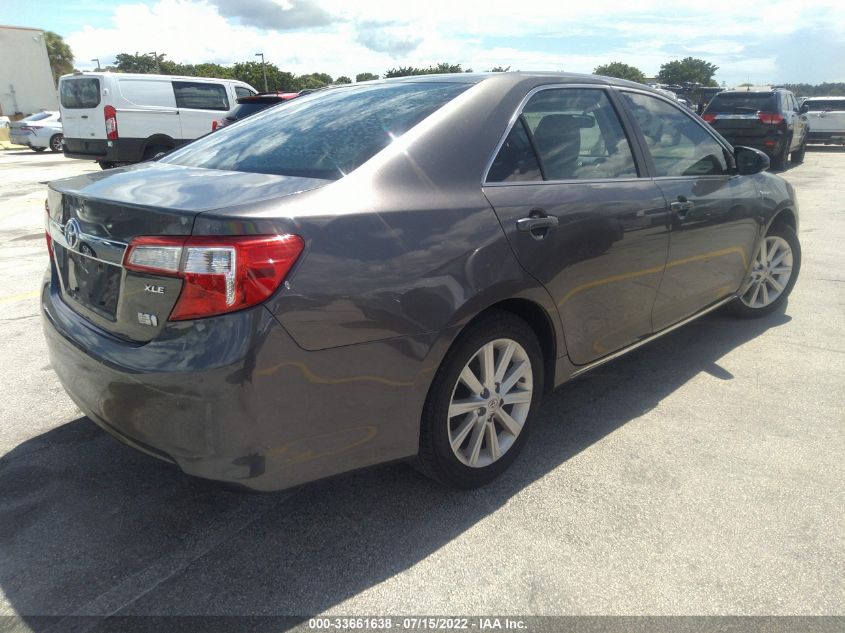 2014 TOYOTA CAMRY HYBRID LE/XLE/SE LIMITED EDITION 4T1BD1FK2EU107865