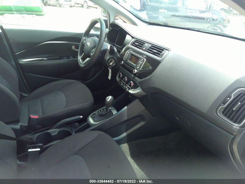 2016 KIA RIO LX KNADM4A39G6553319
