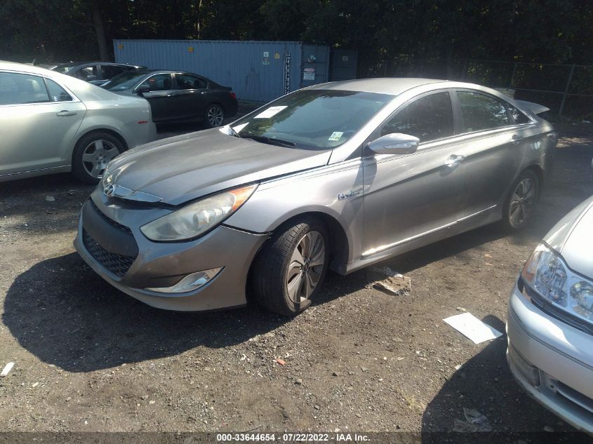 2013 HYUNDAI SONATA HYBRID LIMITED KMHEC4A42DA086025