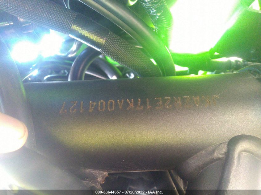 2019 KAWASAKI ZR900 JKAZR2E17KA004127