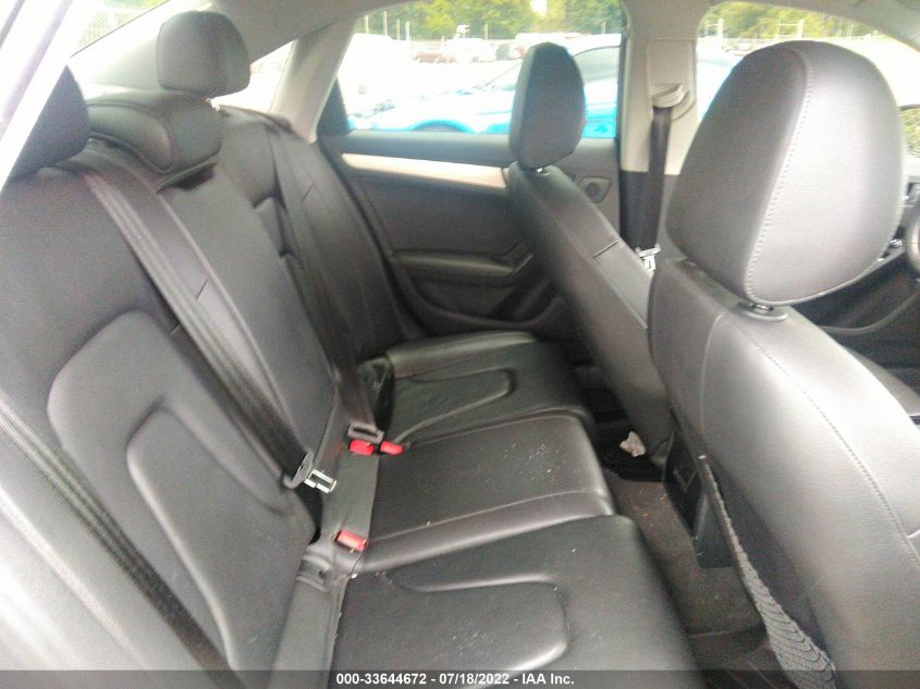 2014 AUDI A4 PREMIUM WAUAFAFL2EN004228