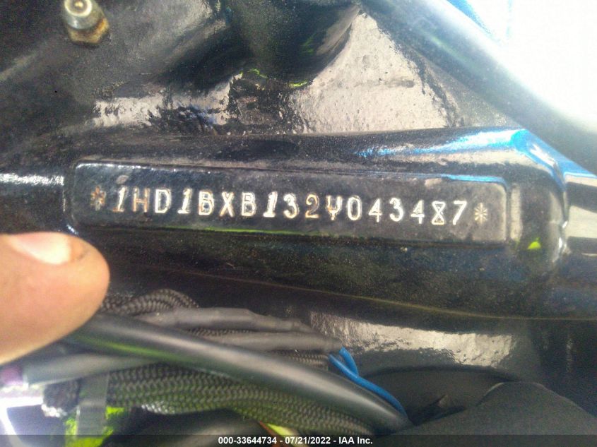2002 HARLEY-DAVIDSON FLSTFI 1HD1BXB132Y043487
