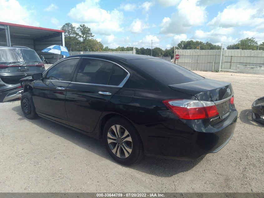 2015 HONDA ACCORD LX 1HGCR2F38FA206283