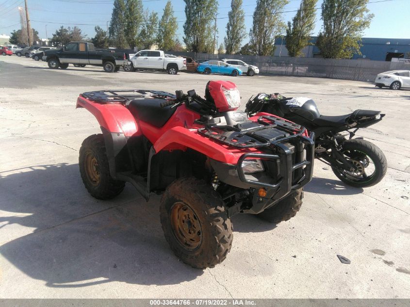 2022 HONDA TRX520 FM 1HFTE4526N4700062